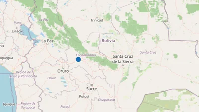 Sismo de magnitud 3,2 se registra al sur de Cochabamba durante la madrugada de este domingo image 4