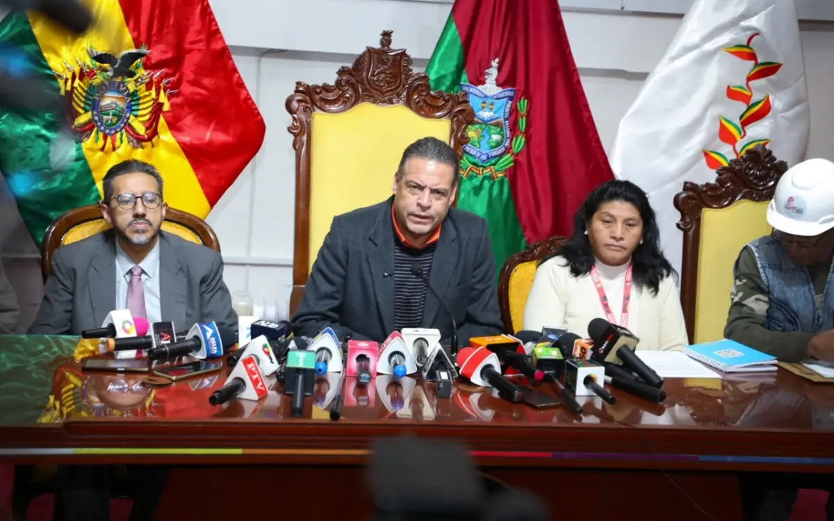 Gobernación de La Paz alista declaratoria de emergencia sanitaria por falta de insumos imagen 01062026 201428ECCH14860879726a1e2064df8e53