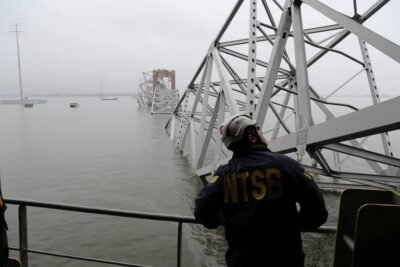 Las primeras imágenes a bordo del Dalí, el buque que impactó contra el puente de Baltimore 2 img 660569a22bcf7
