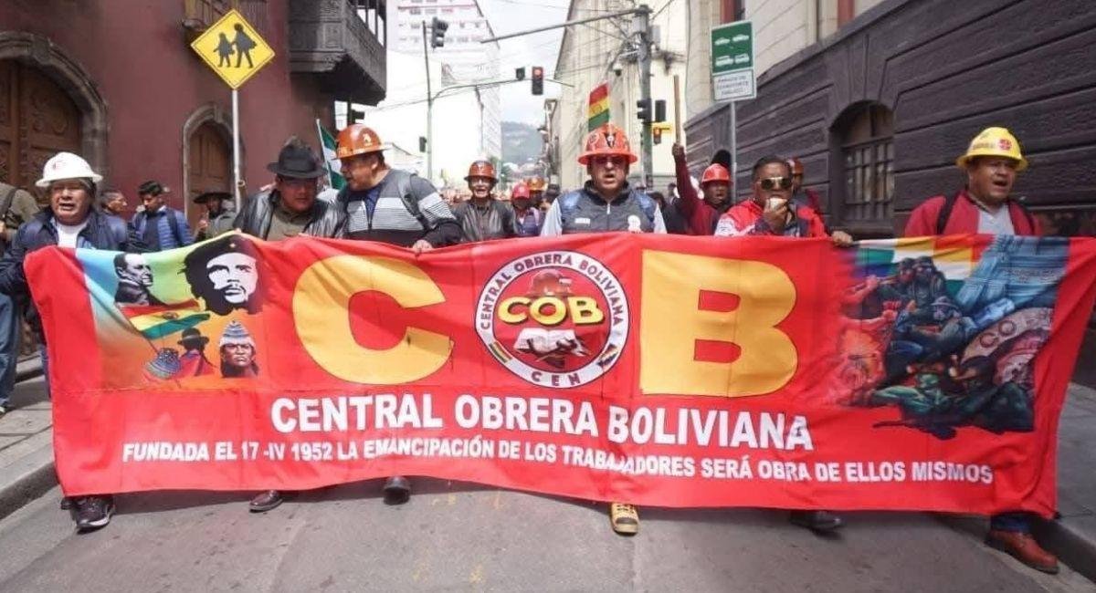 Ampliado de la COB rechaza el diálogo con el Gobierno y ratifica las medidas de presión en todo el país la cob va a un ampliado para analizar su asistencia al dialogo con el gobierno 1343247