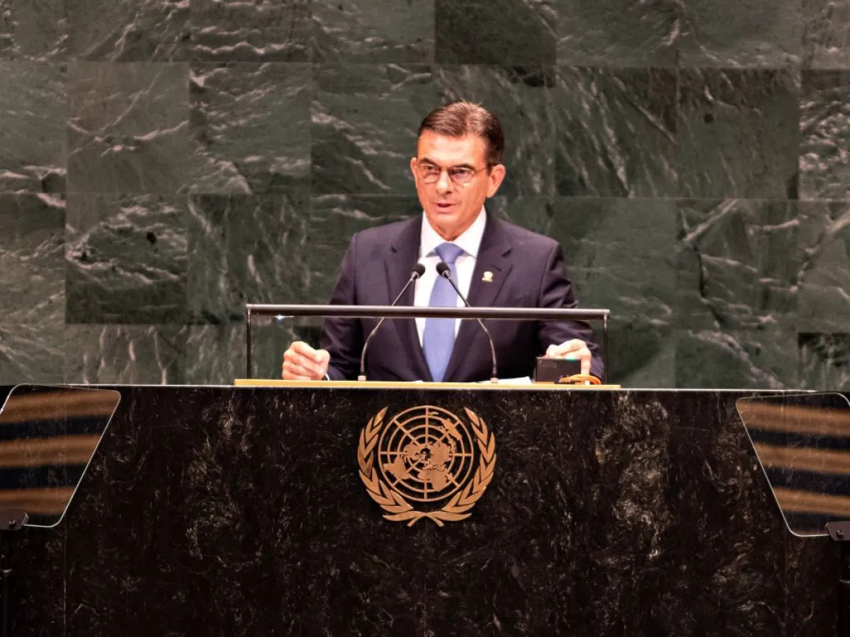 Paz denuncia en la ONU que bloqueos en Bolivia fueron financiados por el “narcoterrorismo” lg 35