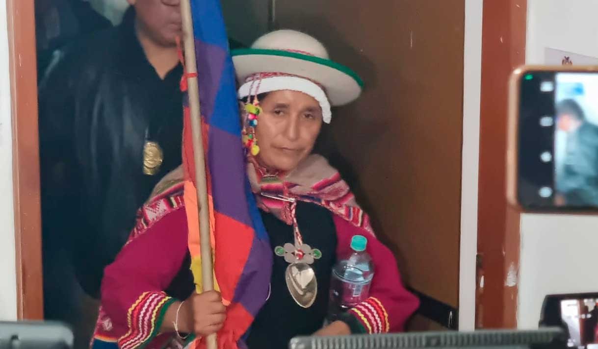 Caso Fondo Indígena: Fiscalía pide cuatro meses de detención preventiva para Lidia Patty lidia patty 123