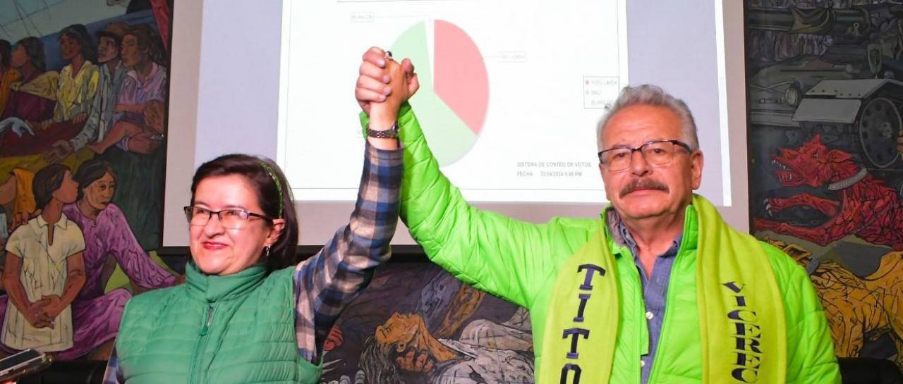 María Eugenia García es la nueva Rectora de la UMSA, tras ganar la segunda vuelta maria eugenia garcia moreno y tito es 101 8802358 20240424102318