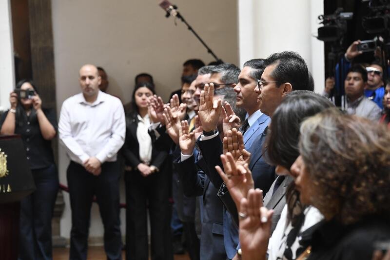 «Es momento de darle paso a la meritocracia»: Paz pide a su gabinete “dedicación total” ante la crisis ministros