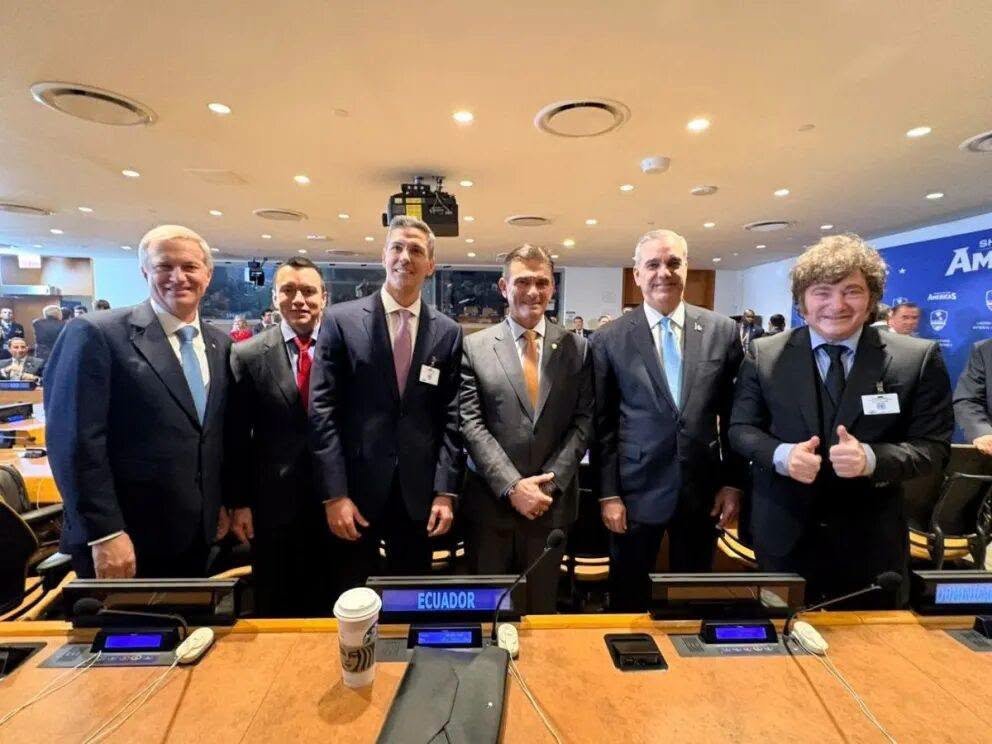 Paz participa en reunión del Escudo de las Américas en Nueva York, EEUU paz