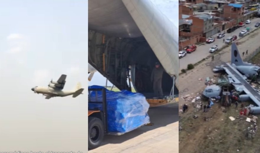 La FAB despide al Hércules C-130 accidentado en El Alto con un emotivo video pol bol logo 2 0 3 1