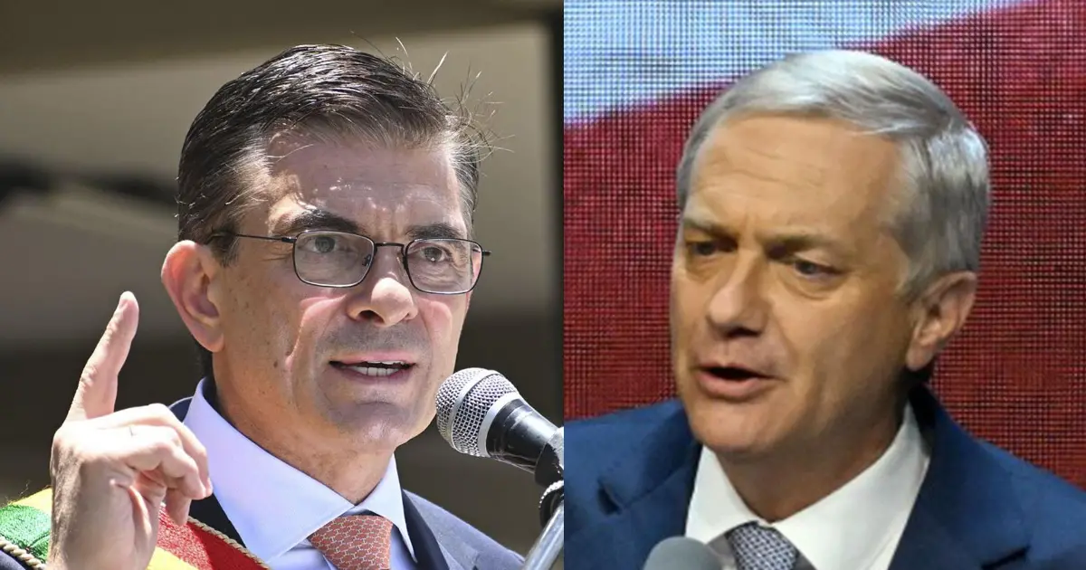 “Es una aspiración del presidente”: Canciller confirma que Rodrigo Paz desea participar en la posesión de Kast rodrigo paz y jose antonio kast 101 13958267 20251215125608