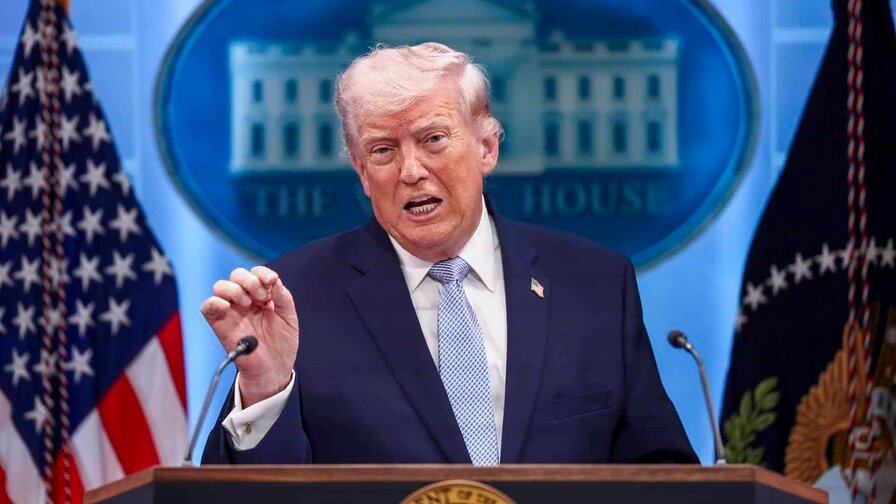 Trump advierte con una ofensiva «más grande y más fuerte» si el acuerdo con Irán falla trump amenaza con ofensiva mayor si falla acuerdo con iran d9726ad2 focus 0 0 896 504